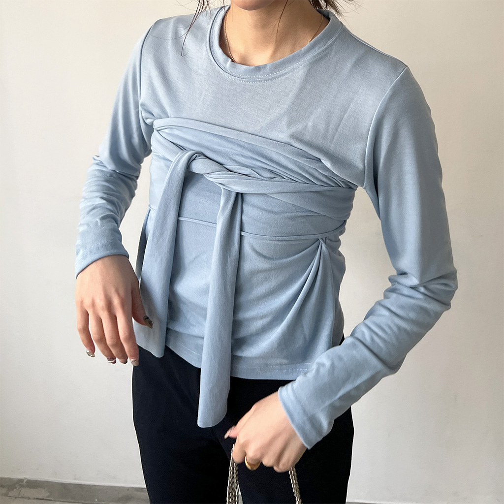 新品 PeoMeow True Blue Tシャツ unoa ウノア □【Tee shirt】PeoMeow True blue - Balletwear brand unoa