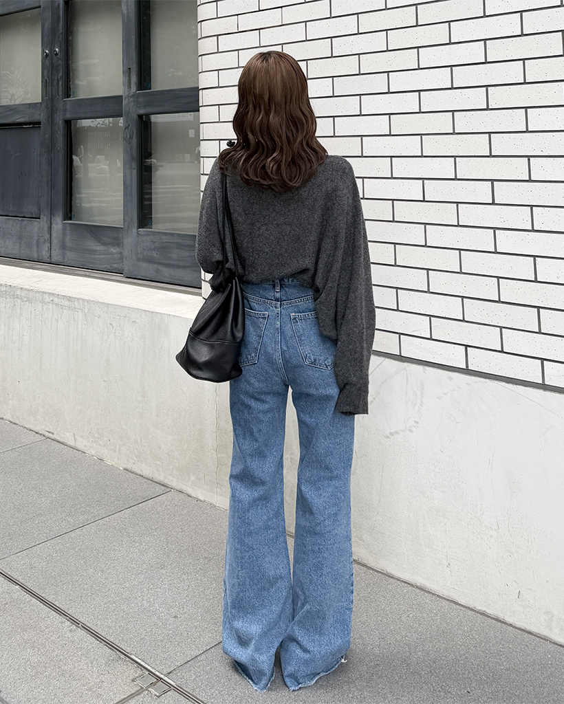 クラシックブーツカットデニムパンツ | ファッション通販サイト NUGU