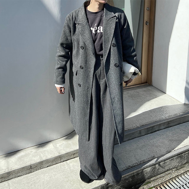 ストライプワイドスラックス | ファッション通販サイト NUGU