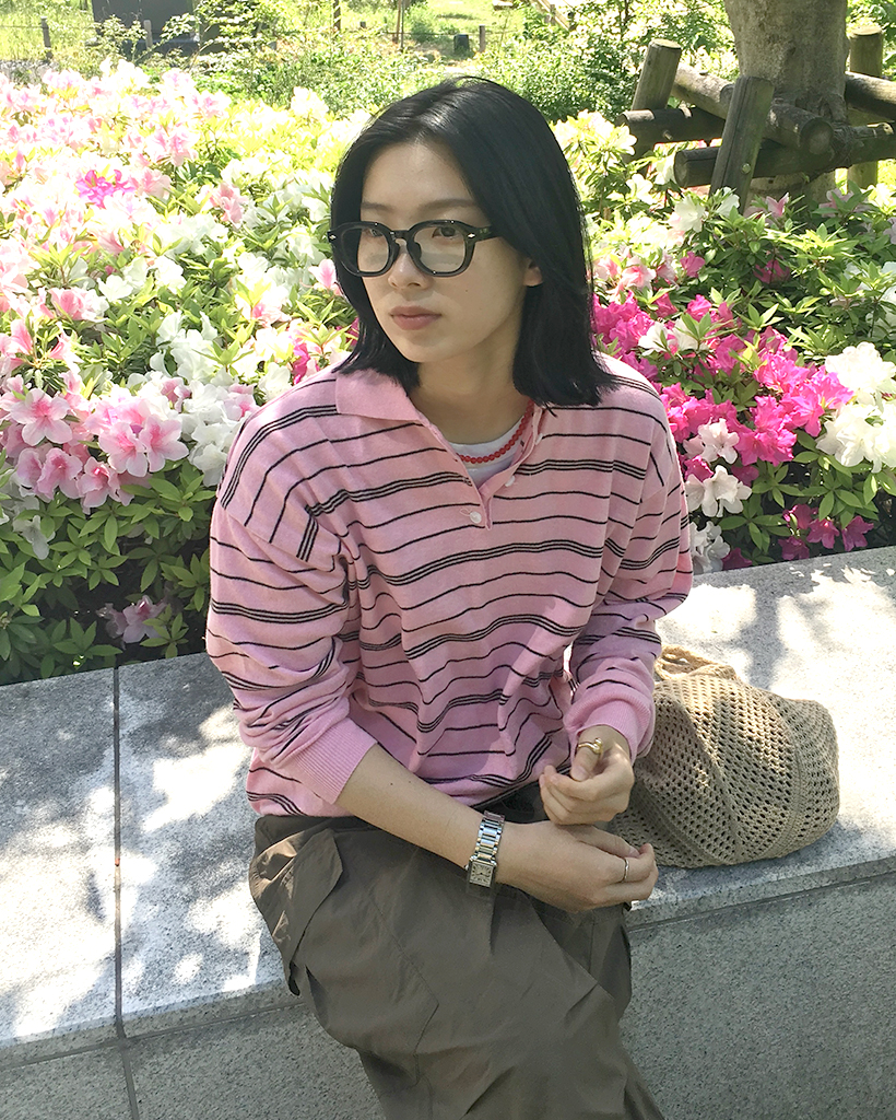 ボーダーニットF ボーダーニットセーター | EYARN