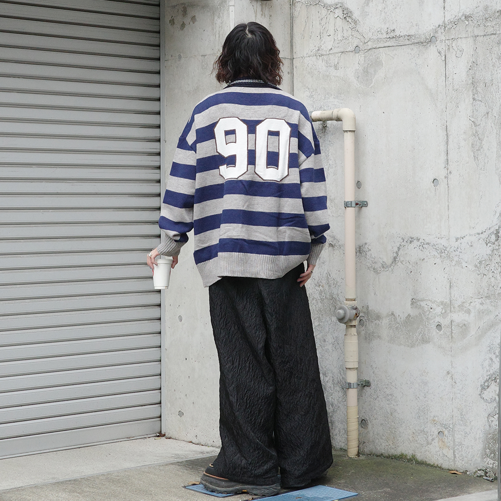 ウール ボーダーニット ソフトウールボーダープルオーバー│to touch