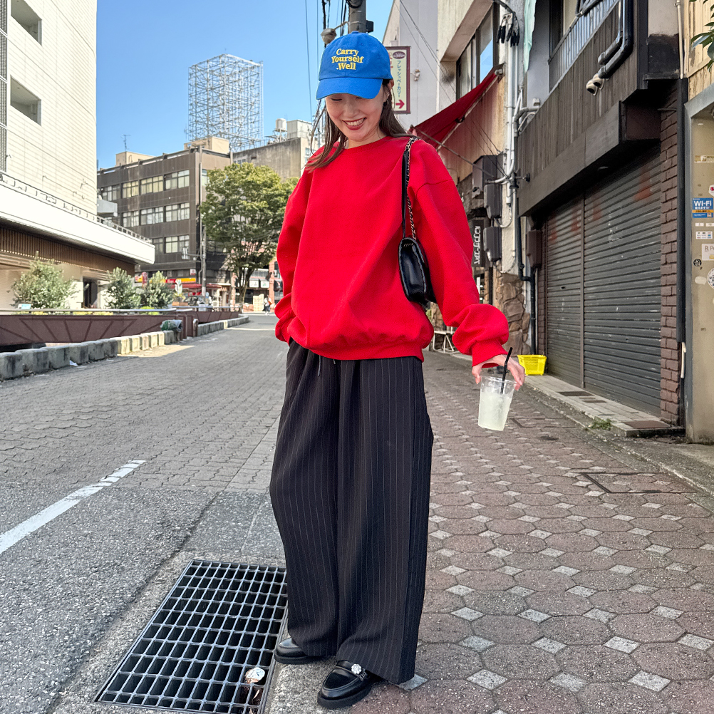 ストライプワイドパンツ | ファッション通販サイト NUGU