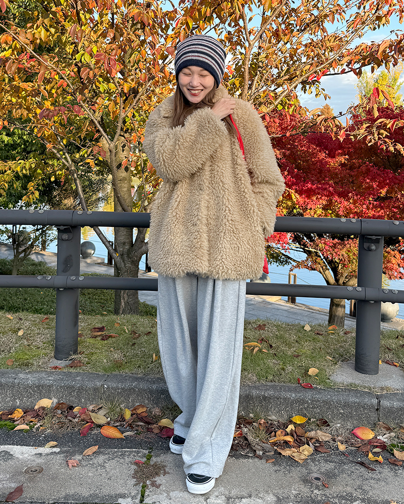 カラーボアジャケット | ファッション通販サイト NUGU