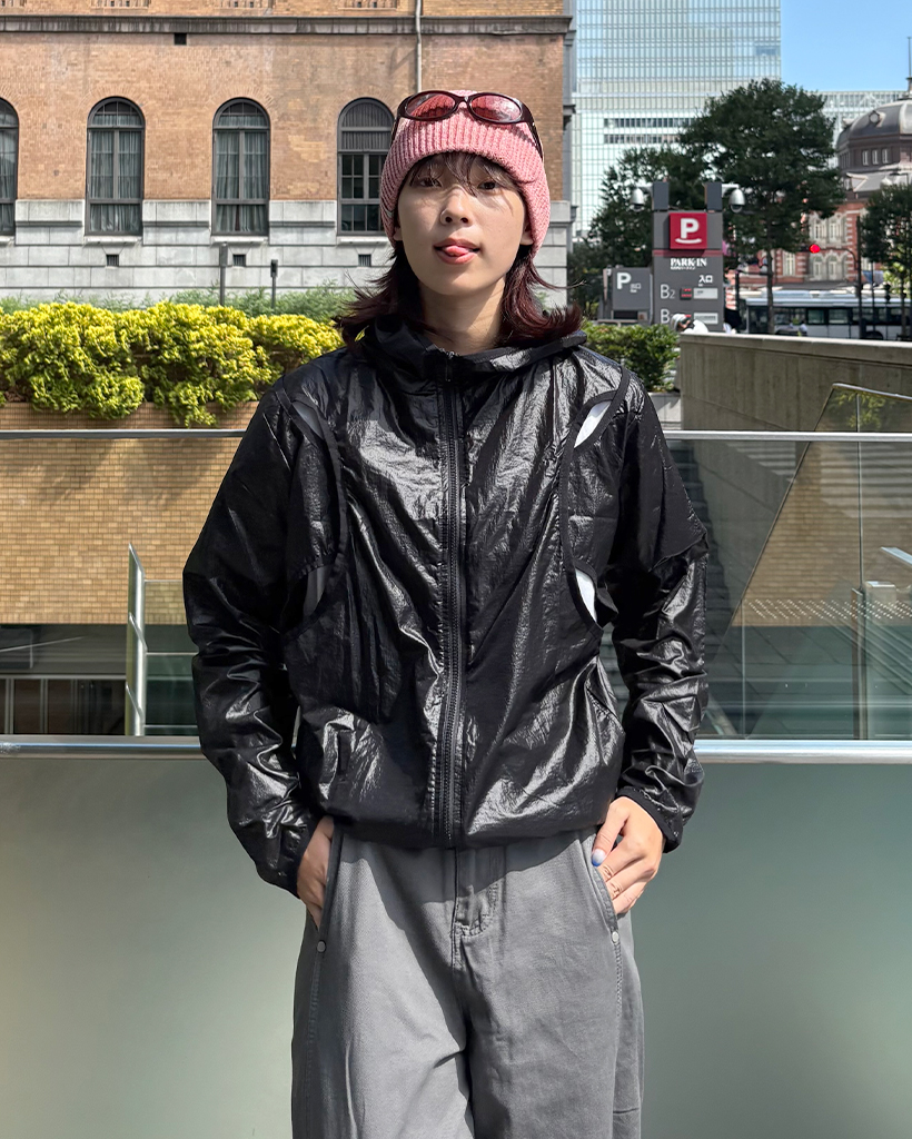 レオナール　ウィンドブレイカー 光沢2WAYウィンドブレーカー | ファッション通販サイト NUGU