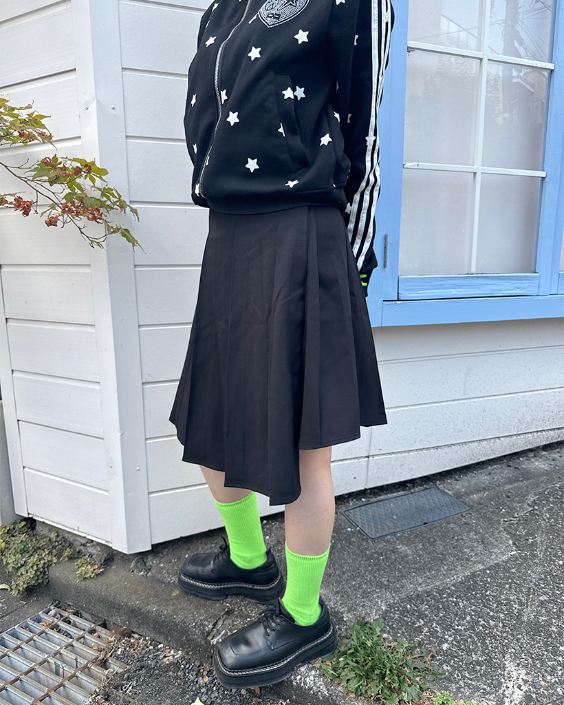 プリーツミディラップスカート | ファッション通販サイト NUGU