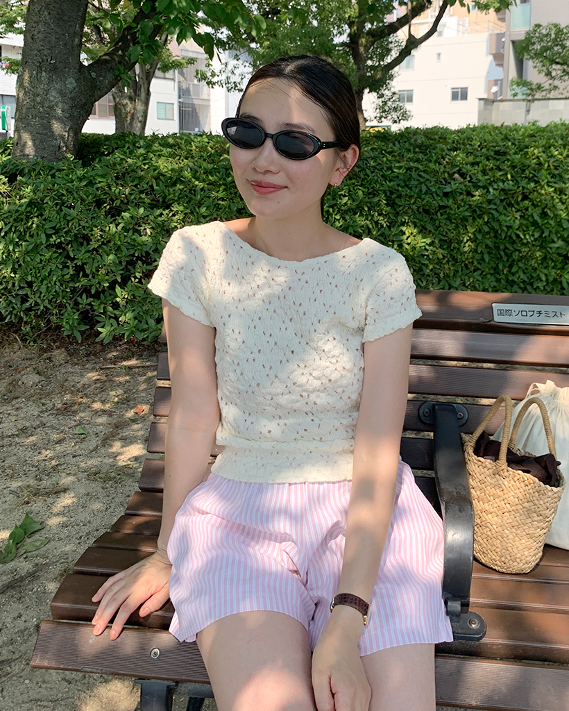 ツーウェイ半袖ニット | ファッション通販サイト NUGU