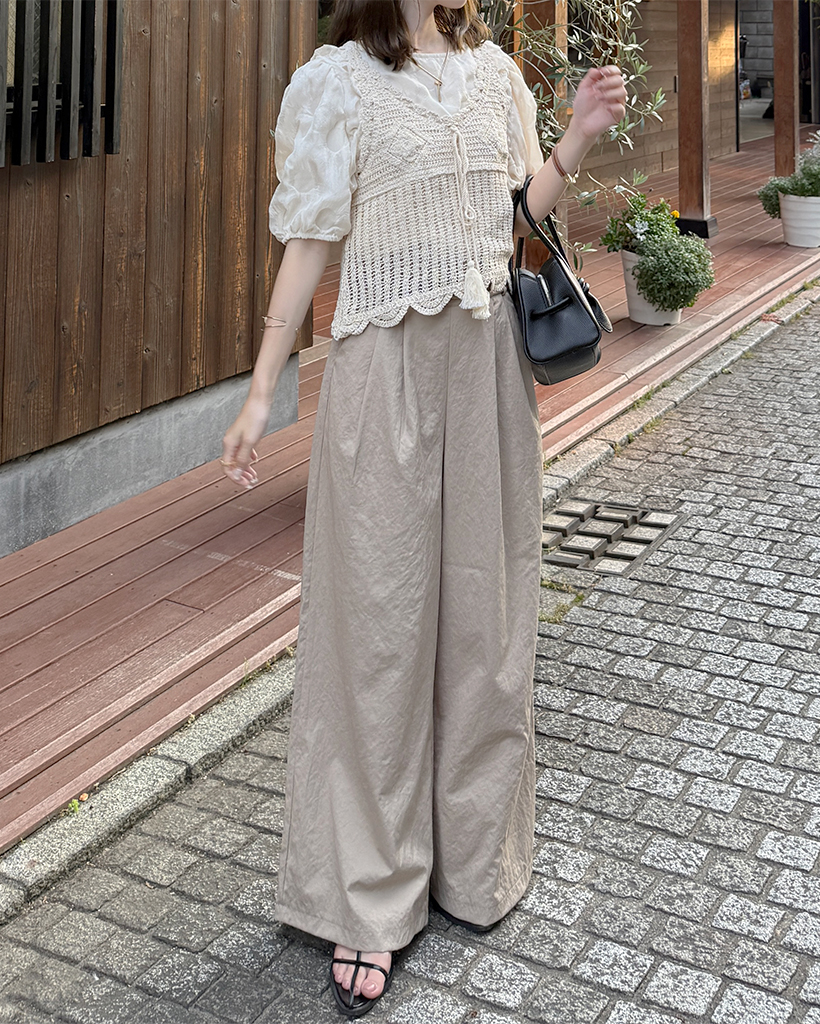 ヴィンテージクロシェベスト | ファッション通販サイト NUGU