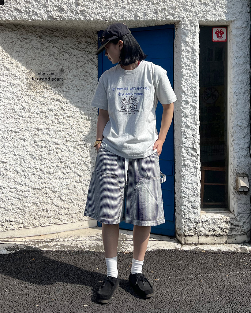 Bristol ストライプ ハーフパンツ ストライプハーフパンツ