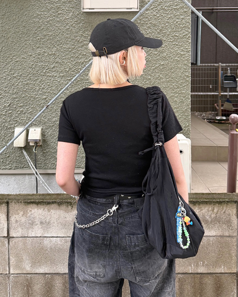 切り替えレイヤードボーダーTシャツ半袖 レイヤード風半袖ボーダーTシャツ | レディースファッション通販