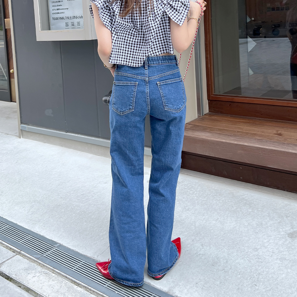 パッチポケットデニムパンツ | ファッション通販サイト NUGU 