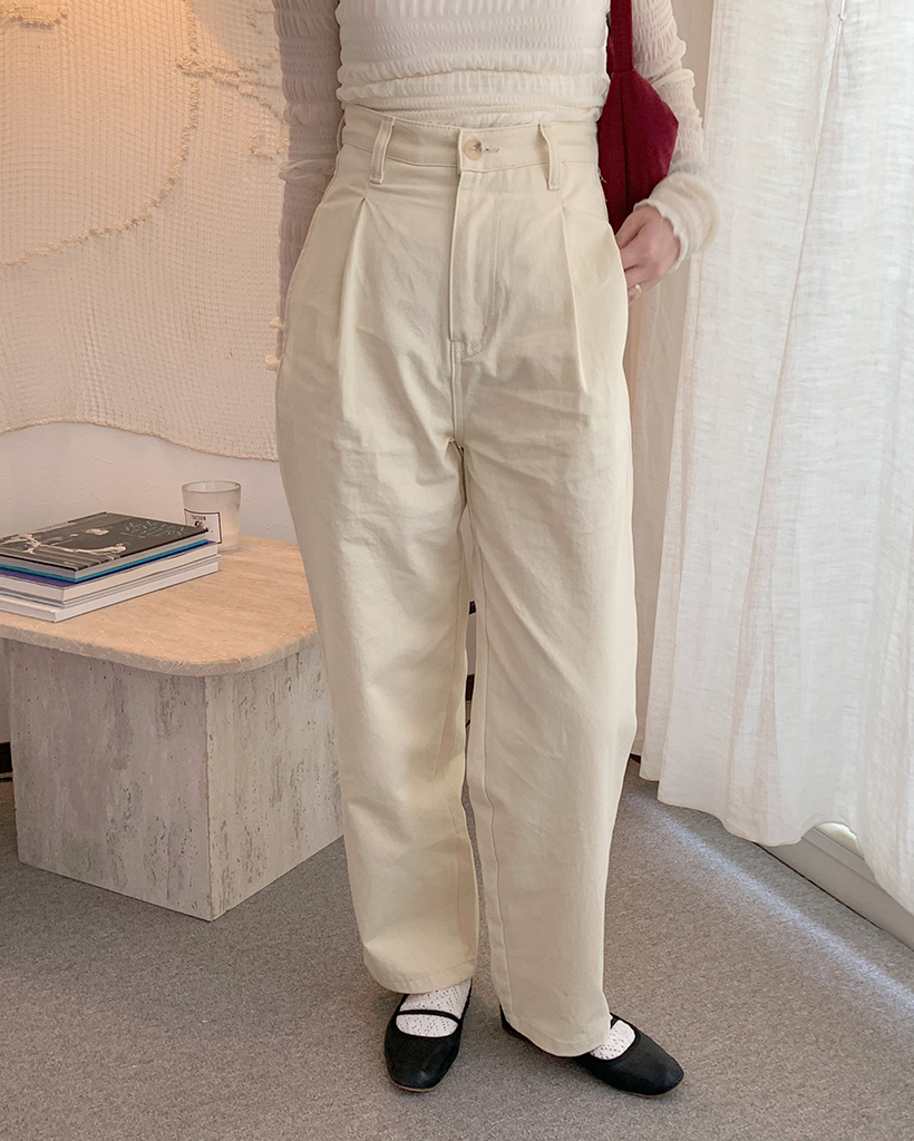 acutti iotto cotton pants コットンパンツ / ecru Organic Cotton PANTS｜UNDECORATED(アンデコレイテッド)公式
