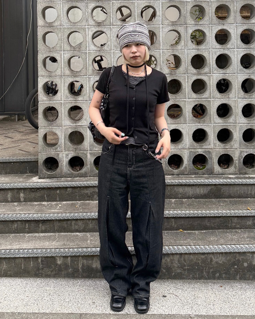 大学生Fuji着用 ボーダービーニー エスニックボーダービーニー | ファッション通販サイト NUGU