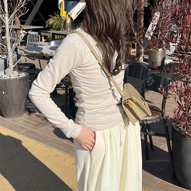 シャーリングウォーマータートルネック | ファッション通販