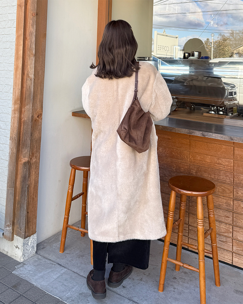 ボアダッフルロングコート | ファッション通販サイト NUGU