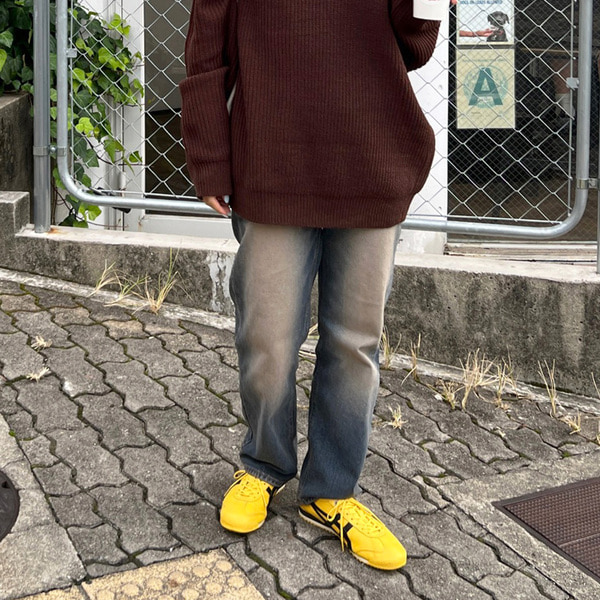 ウォッシュ加工デニムパンツ | ファッション通販サイト NUGU