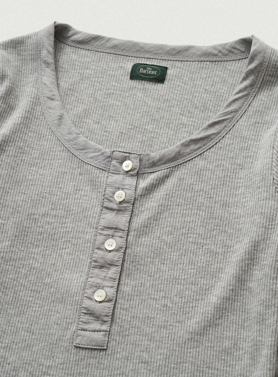 Ribbed Henley T-Shirt | ファッション通販サイト NUGU