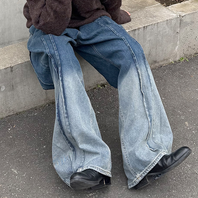 グラデーションデニムパンツ | ファッション通販サイト NUGU