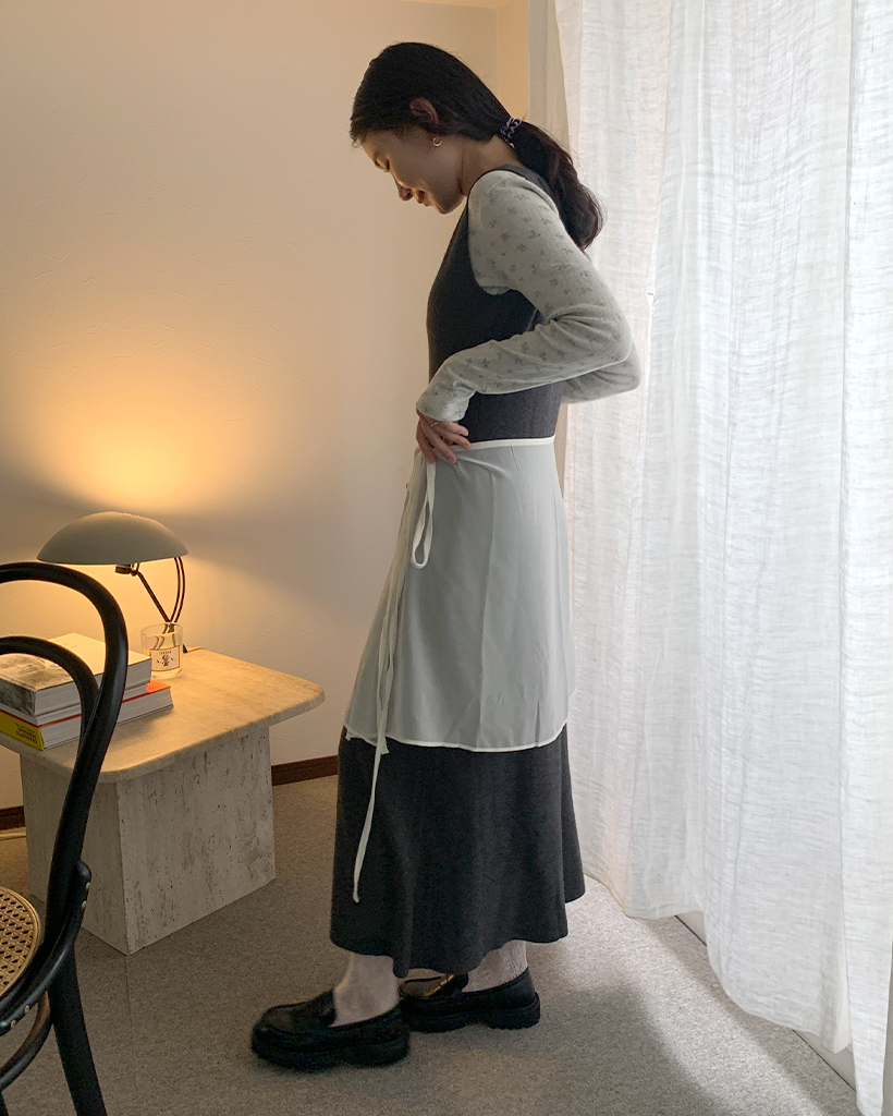 シアーレイヤードラップスカート | ファッション通販サイト NUGU