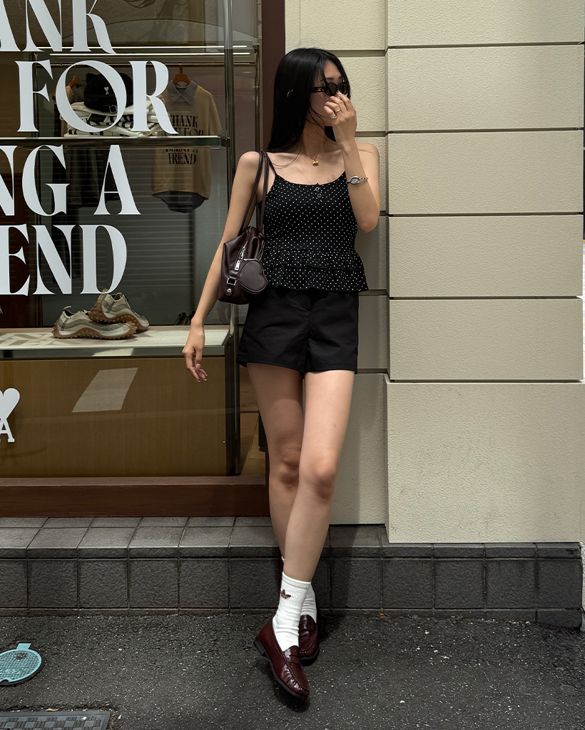 シンプルショートパンツ
