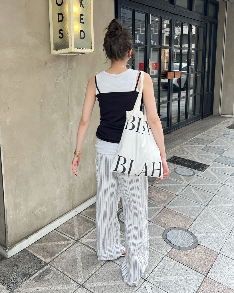 ストライプバンディングパンツ | ファッション通販サイト NUGU