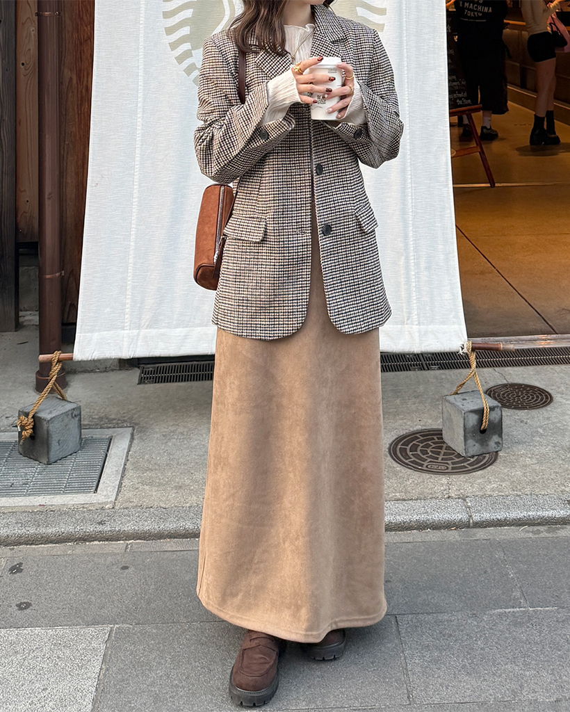 ハウンドトゥースチェックジャケット | ファッション通販サイト NUGU