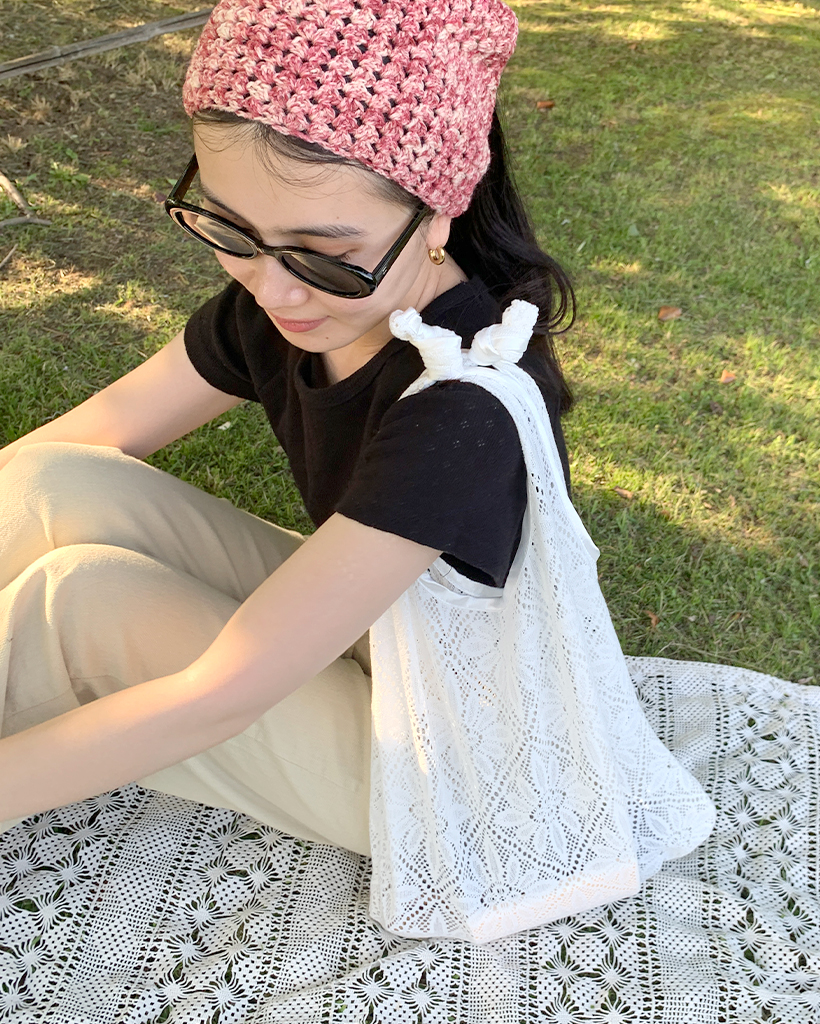 レースニットショルダーバッグ | ファッション通販サイト NUGU