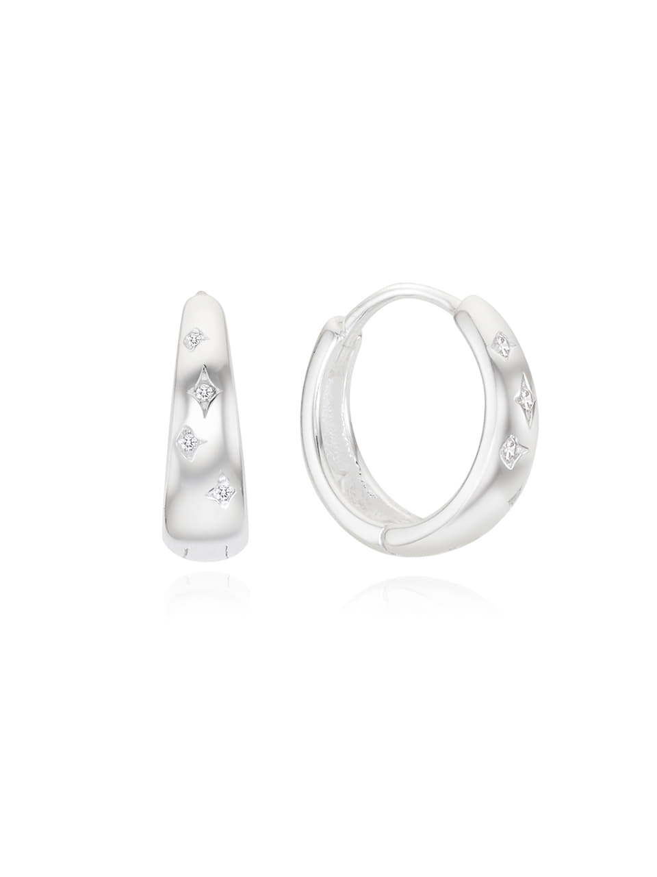 snowglow cubic earring