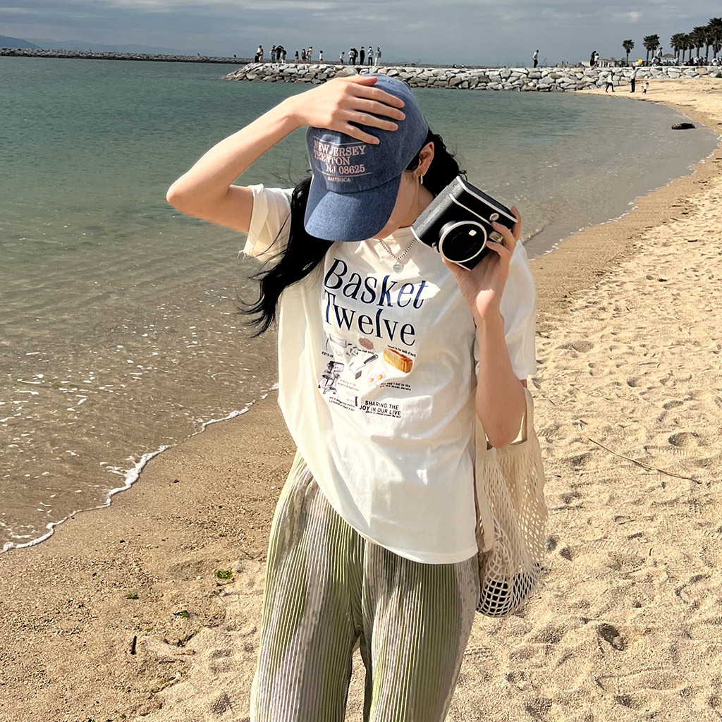 sns daily basket tee NUGU