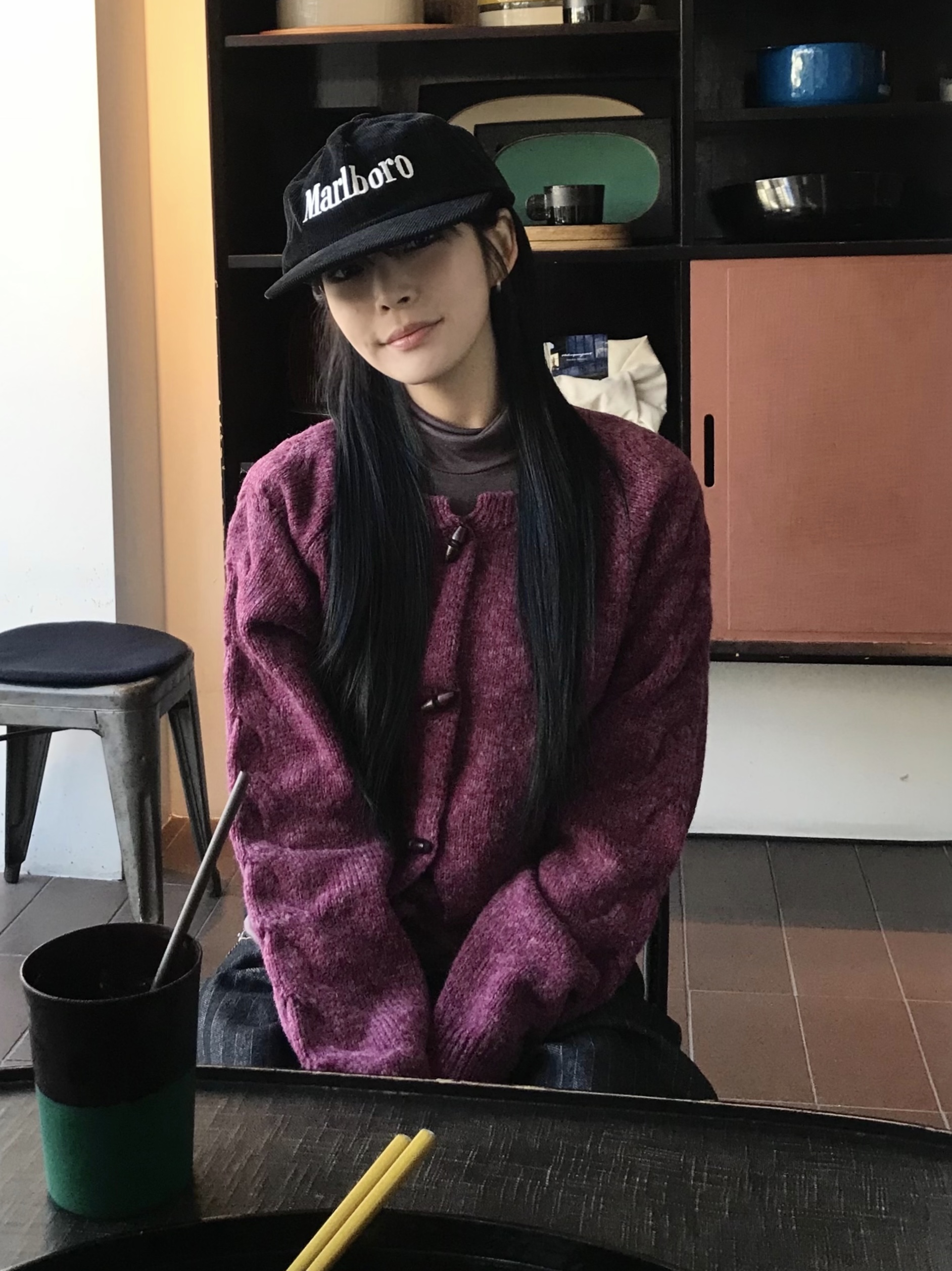 4color)ダッフルクロップドカーディガン | ファッション通販サイト NUGU