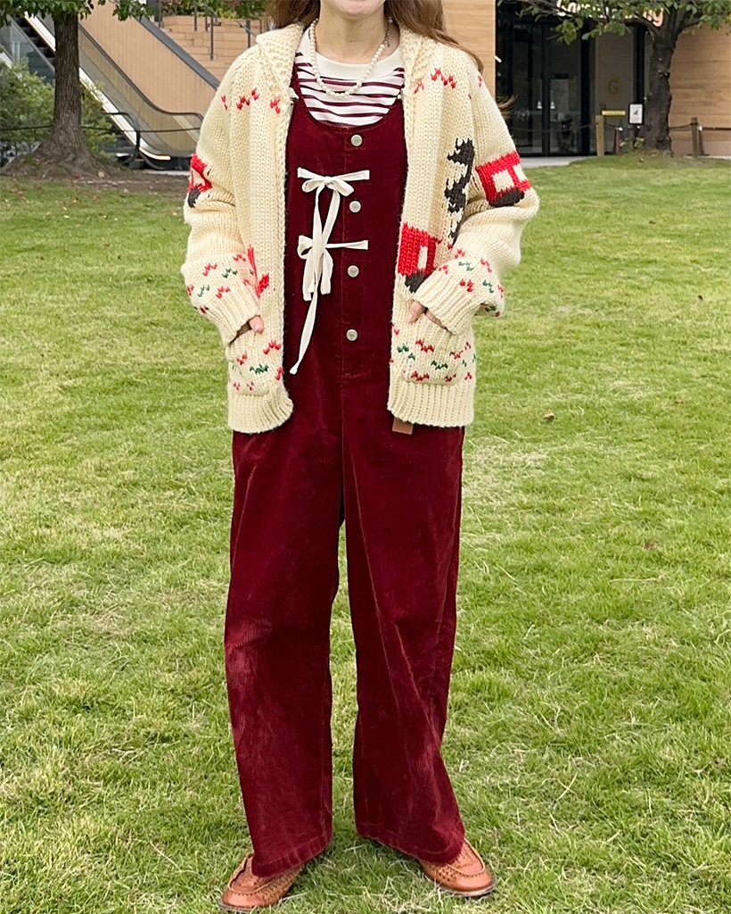 カジュアルカウチンニットジップアップ | ファッション通販サイト NUGU