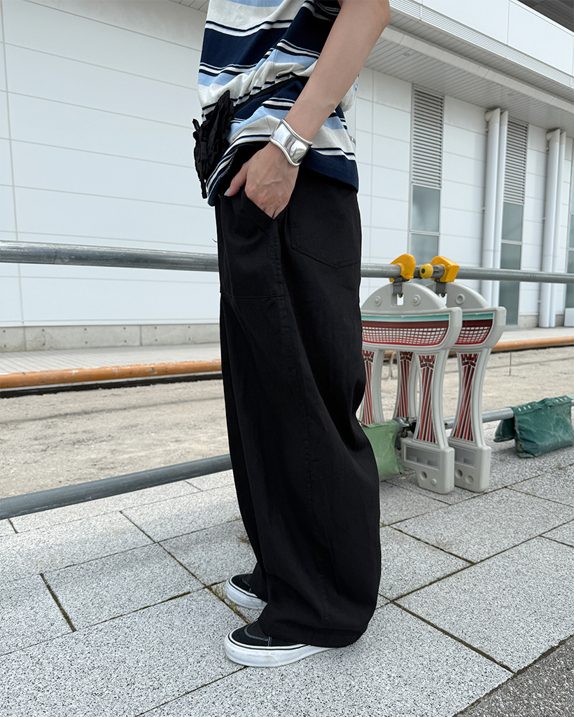 ストリングワイドパンツ | ファッション通販サイト NUGU