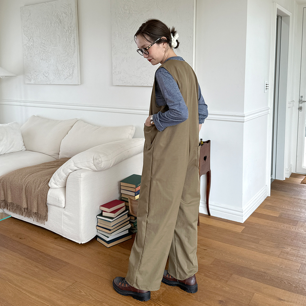 パッチポケットポイントオールインワン | ファッション通販