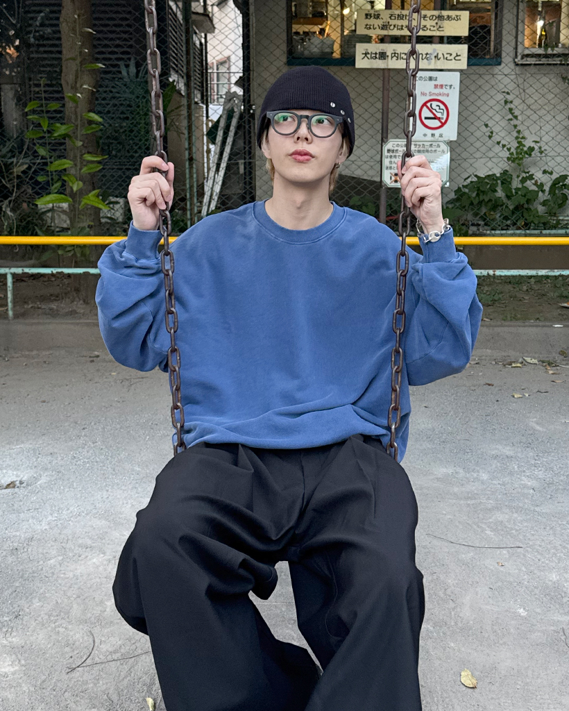 ユニセックス)ピグメントベーシックスウェットシャツ | ファッション