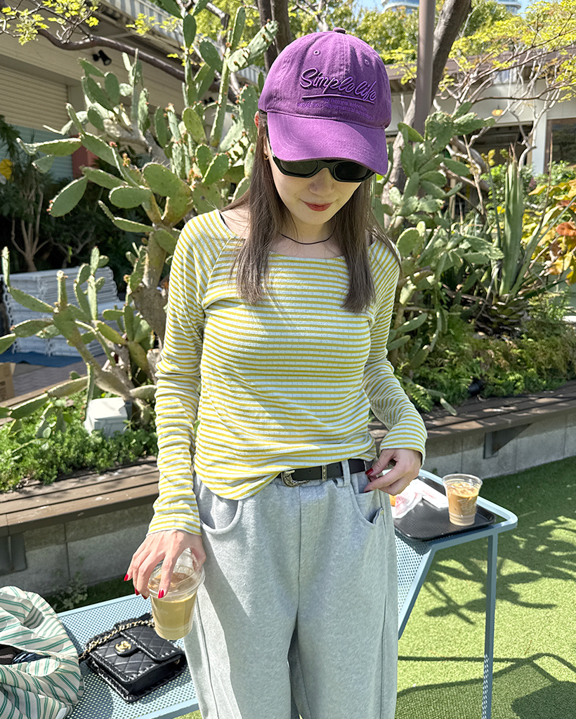 シンプルライフカラーボールキャップ | ファッション通販サイト NUGU