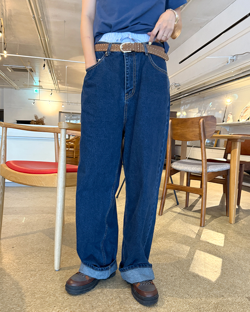 JIMWAG ジムワッグSmart BOMB デニムパンツ ブルー M JIMWAG ジムワッグSmart BOMB デニムパンツ ブルー M