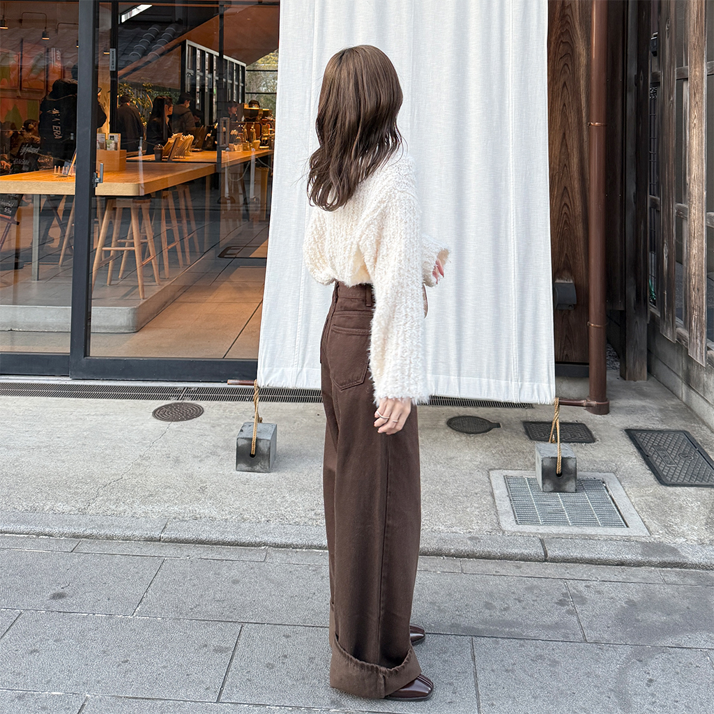 ちぃページ ブークレディテールVネックニット | ファッション通販サイト NUGU