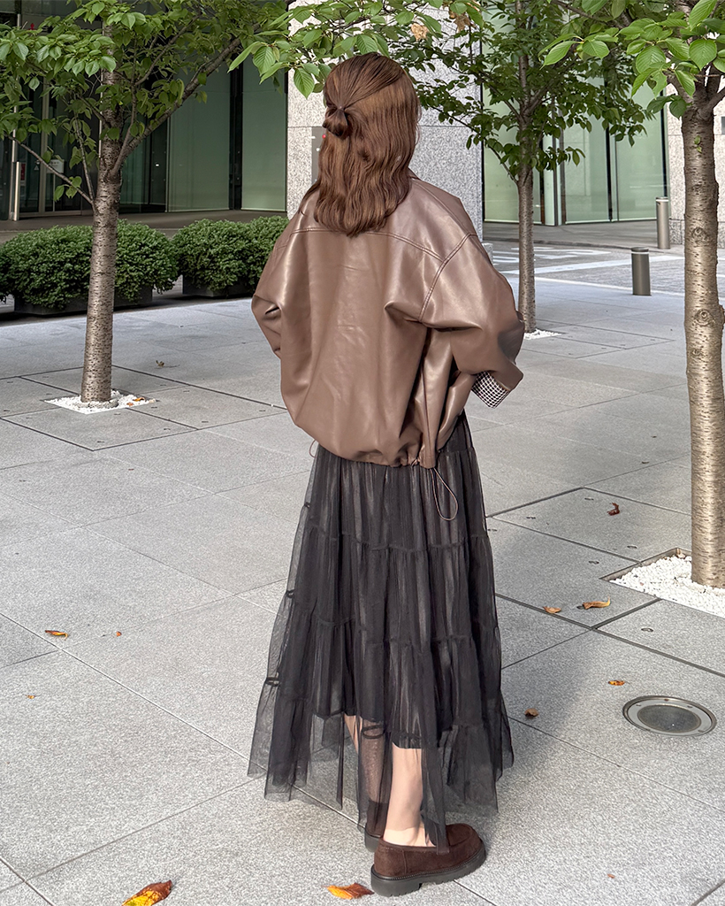 チェックポイントレザージャケット | ファッション通販サイト NUGU