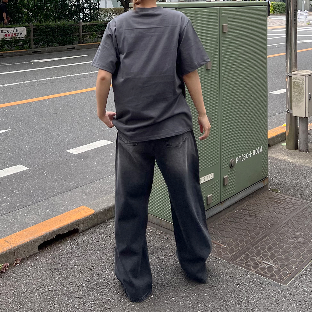 ヘムボタンデニムパンツ | ファッション通販サイト NUGU