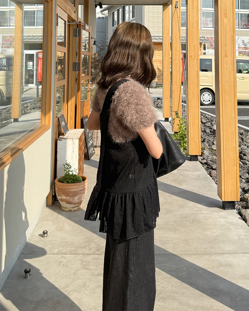 フラワーレイヤードロングビスチェ | ファッション通販サイト NUGU