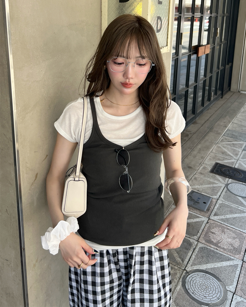 カラフルキャミソールトップス | ファッション通販サイト NUGU