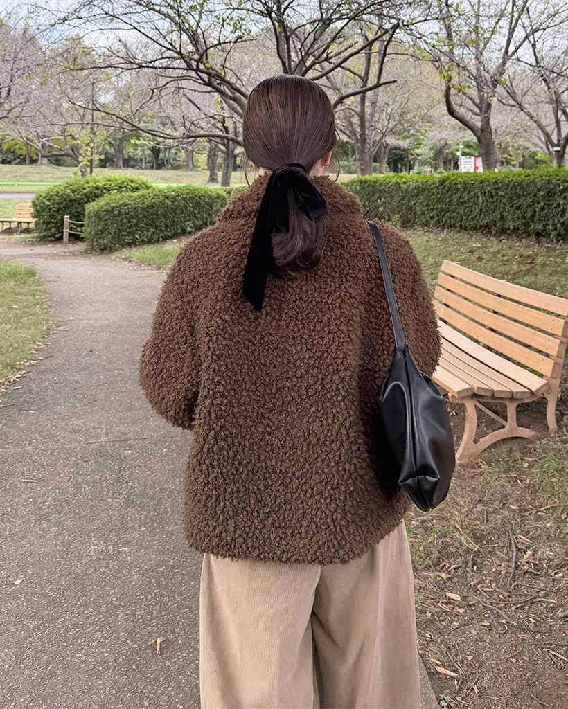 ボアカラージャケット | ファッション通販サイト NUGU