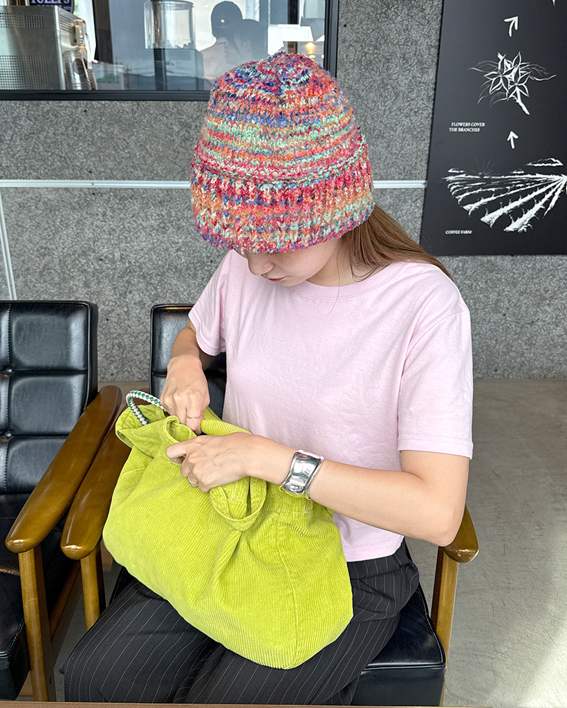 キ*ヨ様 ヤフRR807/Y・A・R・N/ヤーン　ニットハット　ブルー系　頭周 キ*ヨ様 ヤフRR807/Y・A・R・N/ヤーン ニットハット ブルー系 頭