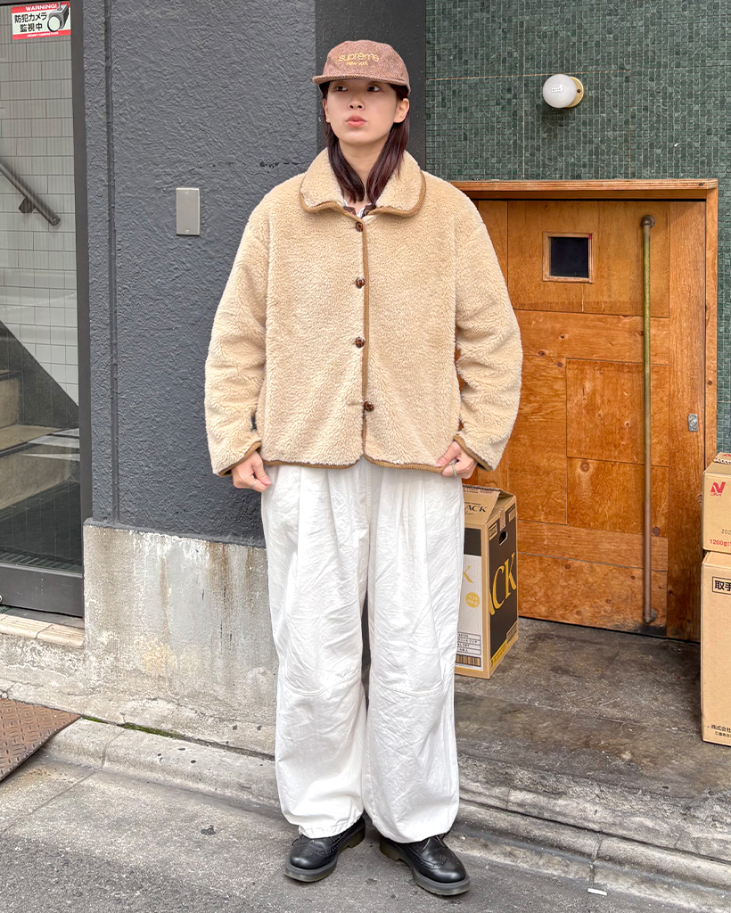 カラーポイントボアジャケット | ファッション通販サイト NUGU