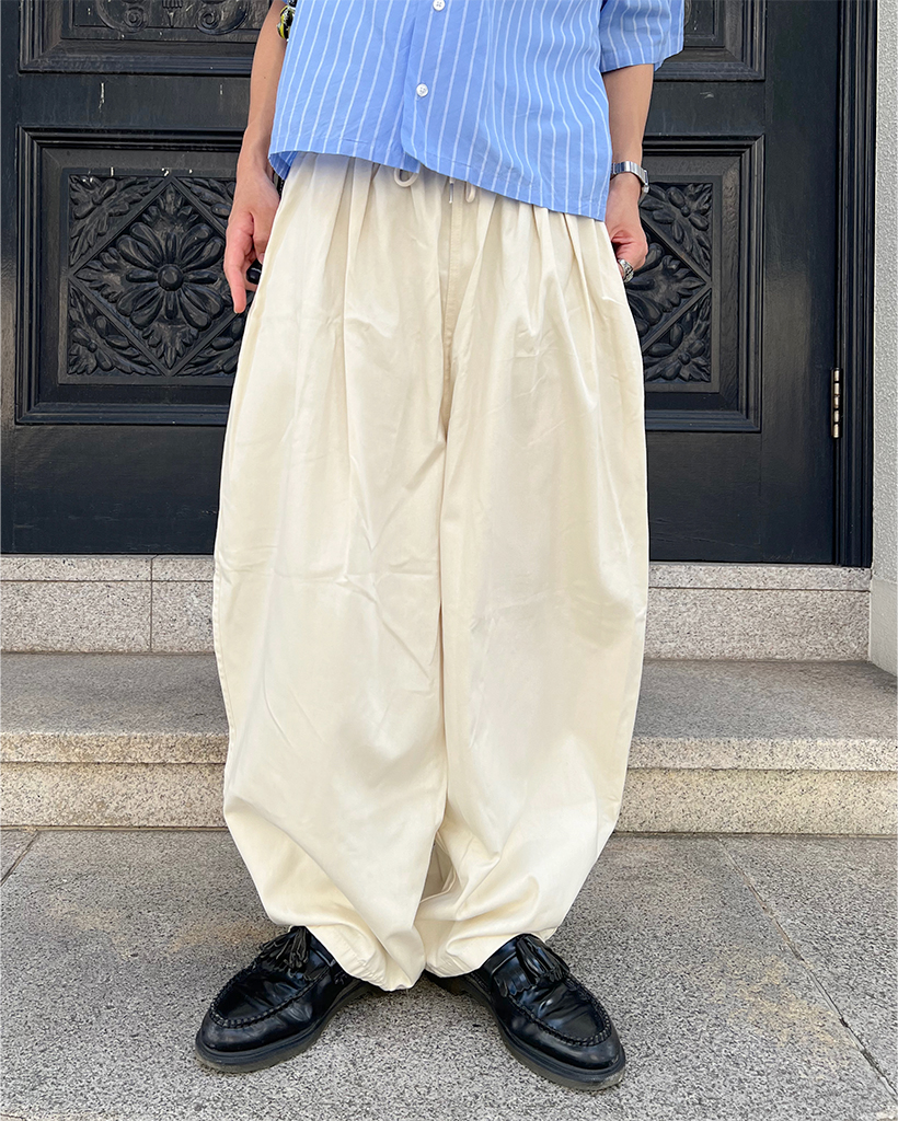 【最終値下げ】nudevintage × JS リネンパンツ 最終値下げ】nudevintage × JS リネンパンツ 最終値下げ