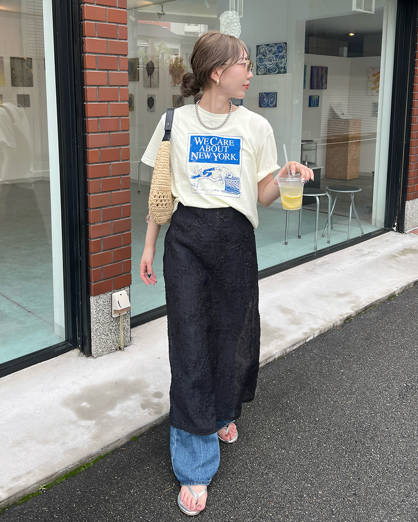 シースルーレイヤードロングワンピース | ファッション通販