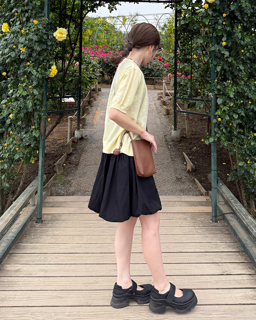 期間限定! DKNY バルーンスリーブ ミディワンピース 期間限定! DKNY バルーンスリーブ ミディワンピース (DKNY