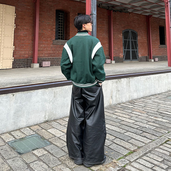 起毛バイカラースタジャン | ファッション通販サイト NUGU