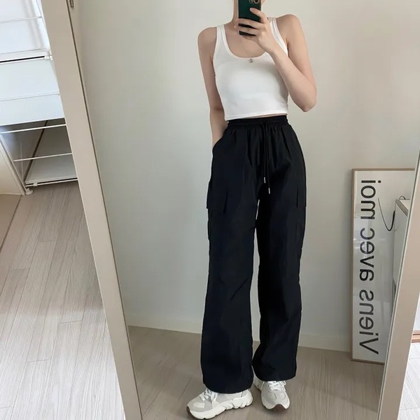 2wayゴムワイドカーゴパンツ(cargo/basic) | ファッション通販