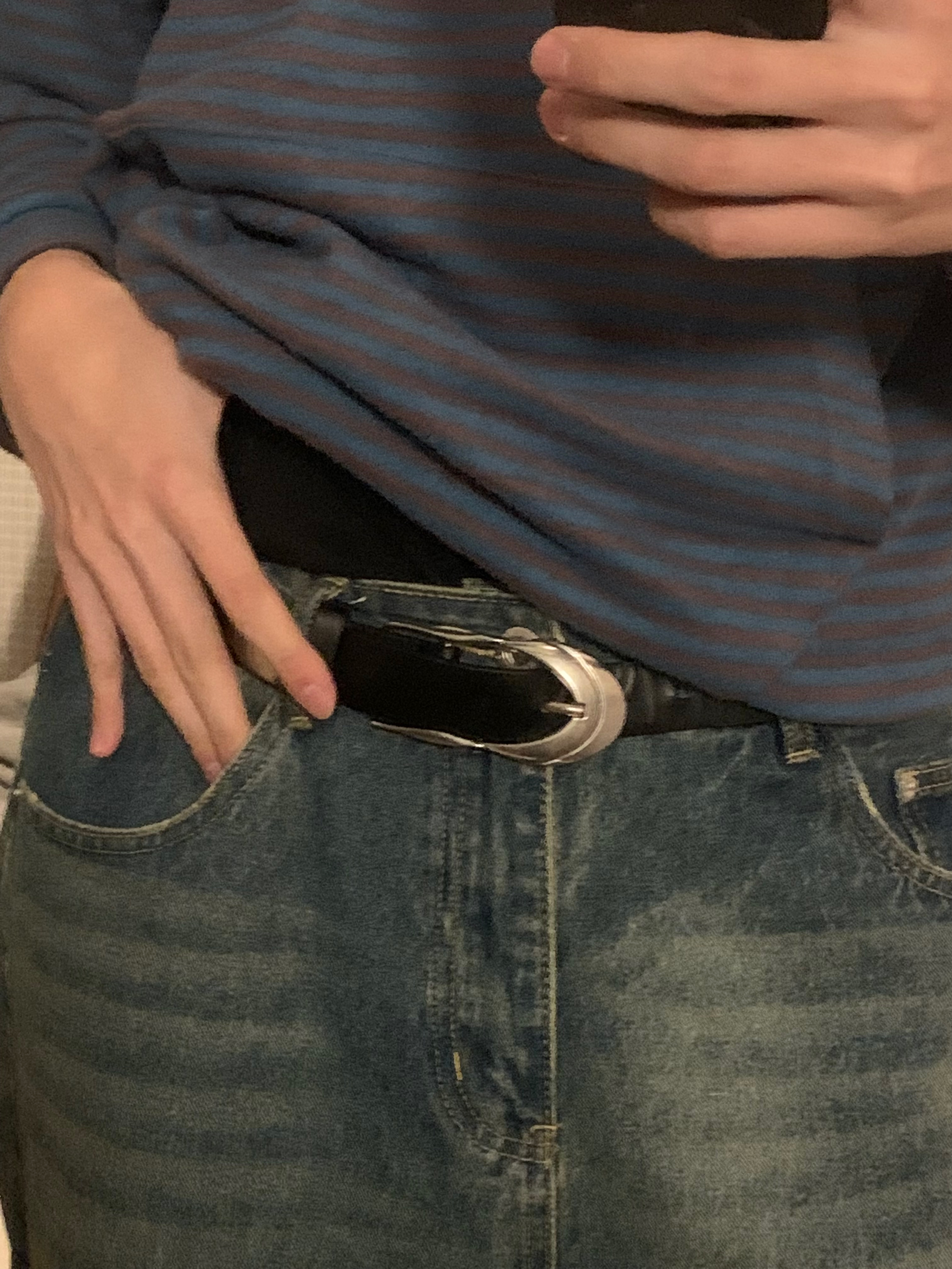 ウェスタンデザインポイントベルト