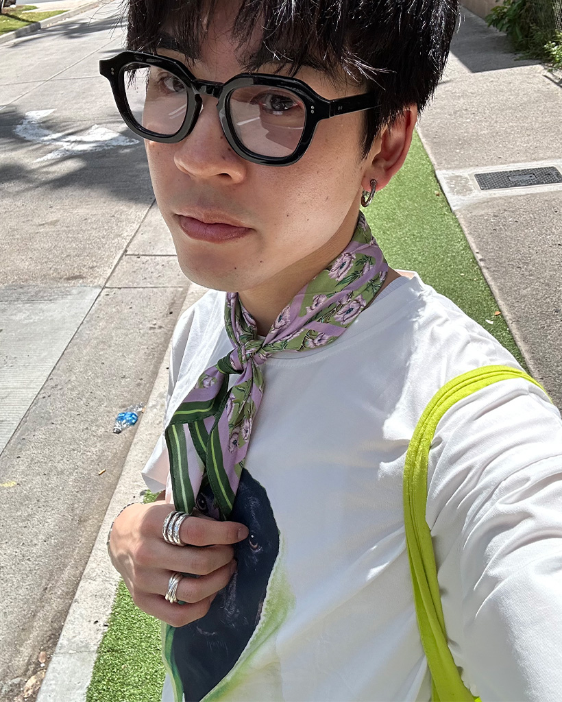 フラワースカーフ